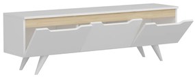 TV asztal Prag White