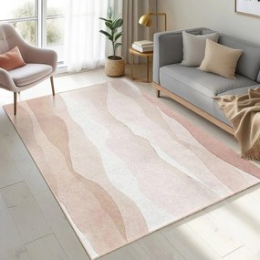 Krémszínű mosható szőnyeg 120x180 cm Komodo Beach – Mila Home