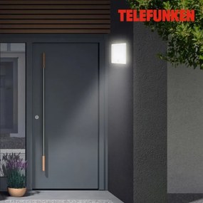 Telefunken 313806TF-LED kültéri LED lámpa s érzékelővel 15W 230V IP44