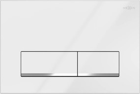 Mexen Fenix ​​​​12, öblítő gomb Mexen modulhoz, fehér-króm, 601200