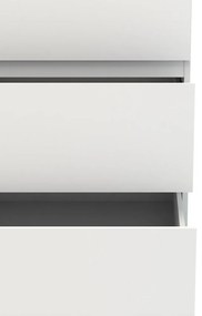 Fehér alacsony komód 153x84 cm Nova – Tvilum
