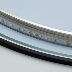 Brilagi - LED fürdőszobai tükör VENA BLACK LED/19W/230V 60 cm IP44 CRI 90 dimmelhető + CCT