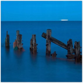 Poszterek 140x140 Tengeri hullámtörő