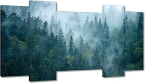 Képek 120x65 Erdő a ködben Utazás