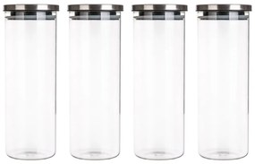 Banquet FREIA 4 részes üvegdoboz-készlet, 1,8 l, 1,8 l