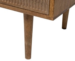 Natúr színű mangófa alacsony komód 174x75 cm Apricot – Ixia