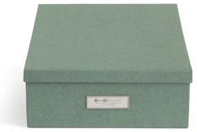 Zöld karton rendszerező szett 5 db-os dokumentumokhoz Holger Canvas Paper Laminate – Bigso