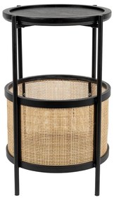 Kerek tárolóasztal ø 30 cm Makoto – White Label