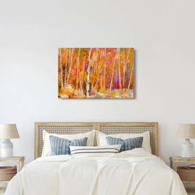 Kép - őszi erdő (90x60 cm)