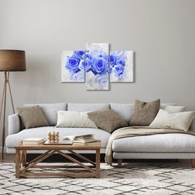 Kép - Kék rózsa (90x60 cm)