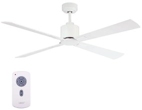 Lucci Air 210521 - Mennyezeti ventilátor AIRFUSION CLIMATE fa/fehér + távirányító