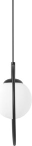KAJA K-3837 PARVA Fekete Színű Függeszték 1xE14 10W IP20