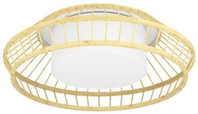 EGLO 900841 YUKU-Z Japandi Mennyezeti Lámpa Fehér, Átlátszó LED IP20