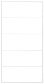 fehér acél törölközőtartó 60 x 10 x 116 cm