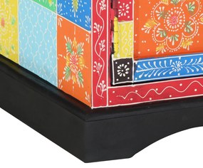TV Szekrény Színes 100x35x50 cm Masszív Mangófa