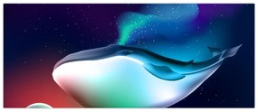 Kép - Egy bálna az űrben (120x50 cm)