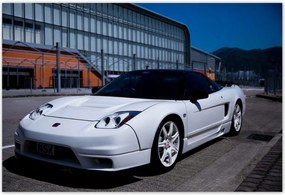 Poszterek 200x135 Honda Nsx Fehér autó
