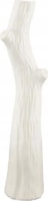 Kerámia váza fehér 8x35cm