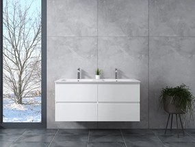 Dijon || White fürdőszoba szekrény mosdóval 120cm