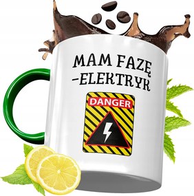 Zöld Bögre Villanyszerelőnek Születésnapra Ajándék