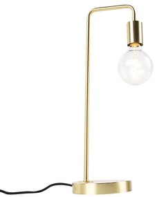 Art Deco asztali lámpa sárgarézből - Facil