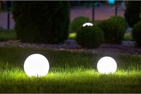 Kanlux 45931 - Kültéri lámpa STONO 1xE27/20W/230V Ø 30 cm IP65 fehér