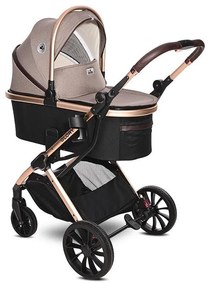 Lorelli Glory multifunkciós babakocsi + adapter- Pearl Beige