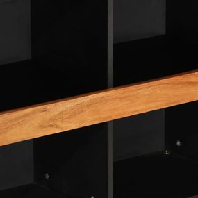 tömör akácfa tálalószekrény 85 x 33 x 107 cm