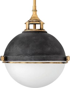 Quintiesse glamour modern függeszték fletcher antik cink sárgaréz elsqnfletcherpmaz