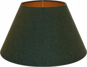 Lámpabúra E27 Fenyőzöld+Arany közép 25x50 H27 Avola