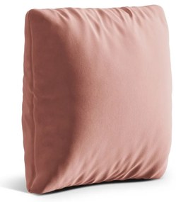 Rózsaszín bársony párna kanapéra Kemi – Cosmopolitan Design