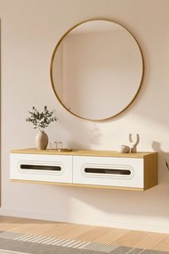 Rany 120 - Sapphire Oak, White, Silver