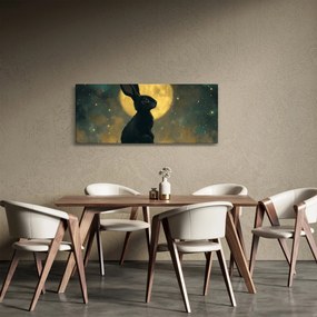 Kép - Nyúl és hold (120x50 cm)