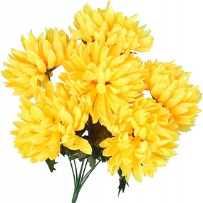 Művirágok, Mint Élő Krizantém Csokor Nagy
