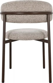 Elton II étkezőszék bézs/dió