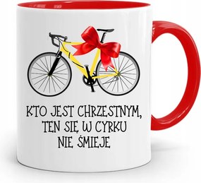 Keresztelő Bögre Piros Ajándék fényképes nyomtatással