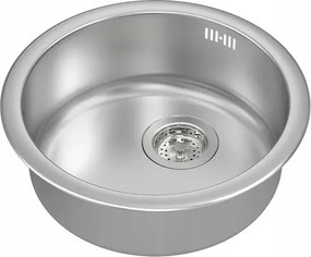 Ikea Boholmen Süllyesztett mosogató 1 rekesz rozsdamentes45x15