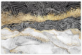 Kép - Mandala márványból (90x60 cm)