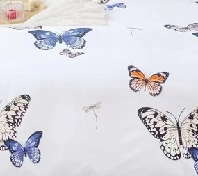 Ágynemű FALER BUTTERFLIES WHITE 7 részes 140X200 cm
