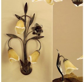 ONLI - Fali lámpa ALGA 3xE14/6W/230V bronz