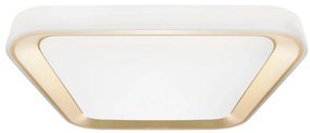 QUADRO LED 66W stropní stmívatelné svítidlo 3000-6000K bílá/zlatá + DO