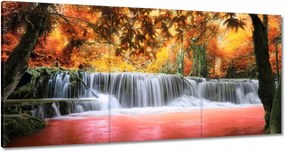 Festmények 180x90 Őszi vízesés