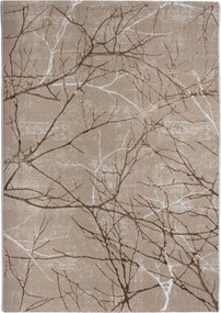 Glamour Szőnyeg Nappali Hálószoba Fényes 120x170 Bézs