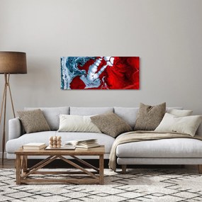 Absztrakt foltok képe (120x50 cm)