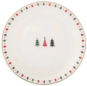 Altom porcelán desszert tál Modern Tree 20 cm