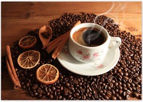 Poszterek 100x70 Kávé pálcával