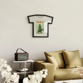 Fekete műanyag fali képkeret 50x54,5 cm T-Frame – Umbra