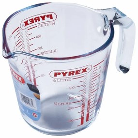 Pyrex üveg mérőpohár 0,5 l, 12 x 12 cm, 12 x 12 cm, 500 ml