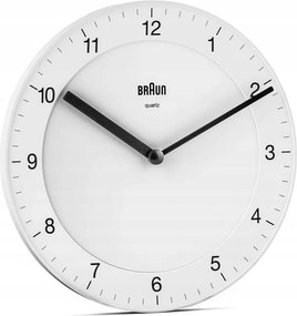 Fehér Klasszikus Falióra Braun BC06W 20 cm