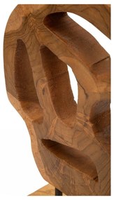 Fa szobor (magasság 27 cm) Lubang – Mauro Ferretti